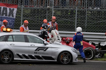 Formula Uno, Monza: la sequenza del terribile incidente di Ericsson 3
