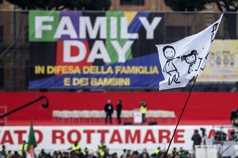 I manifestanti al Family Day 8