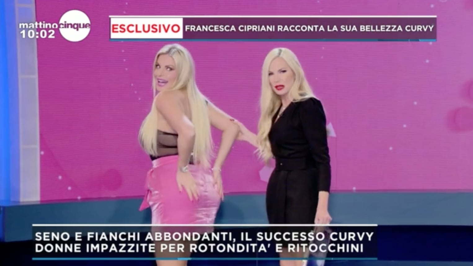 Francesca Cipriani, nuovo intervento al lato b: "Mi sono rimpolpata"