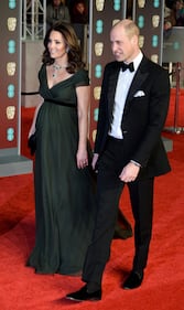 Kate Middleton incinta ai Bafta 2018 5