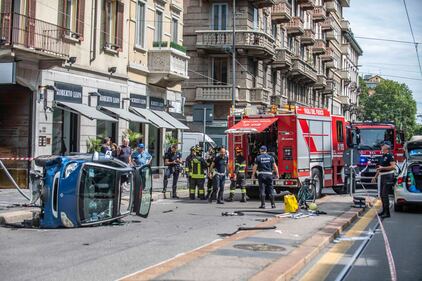 Gravissimo incidente in corso XXII Marzo, a Milano: le immagini dei soccorsi 2