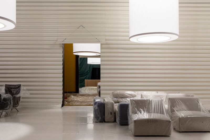 Salone del Mobile montaggio stand