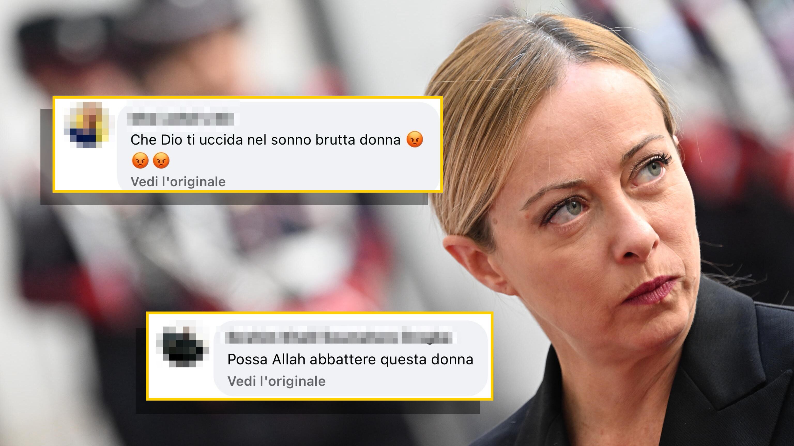 "Possa Allah abbattere questa donna". Furia contro la linea Meloni