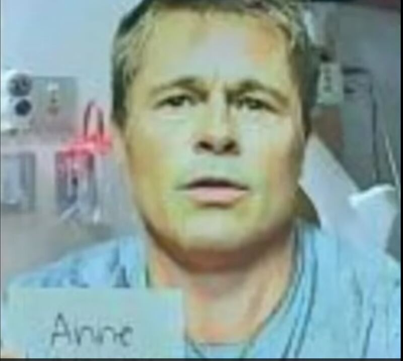 Un'altra foto del finto Brad Pitt generata con l'intelligenza artificiale usata per truffare la donna francese