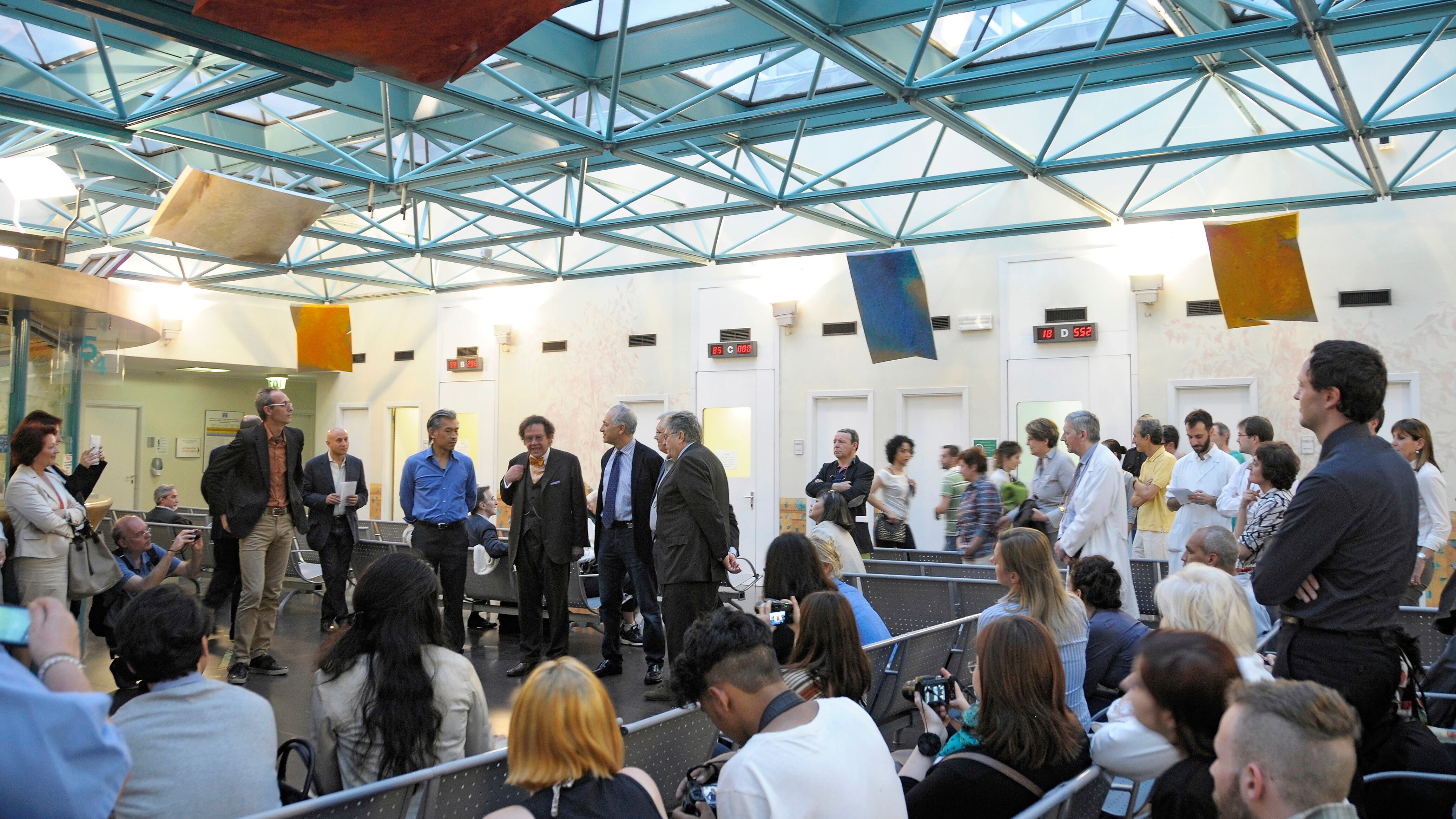 Se l’Istituto dei tumori diventa una galleria d’arte