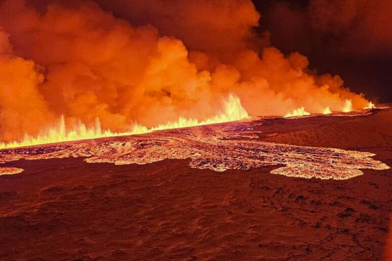 Eruzione vulcano Islanda 2