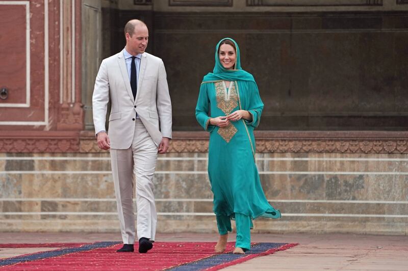 Principe William e Kate in visita a Lahore 1