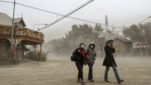 Cile, il giorno dopo l'eruzione del vulcano 19