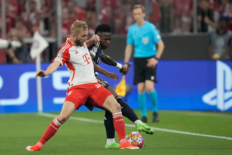 Vinicius Laimer Bayern Real Madrid