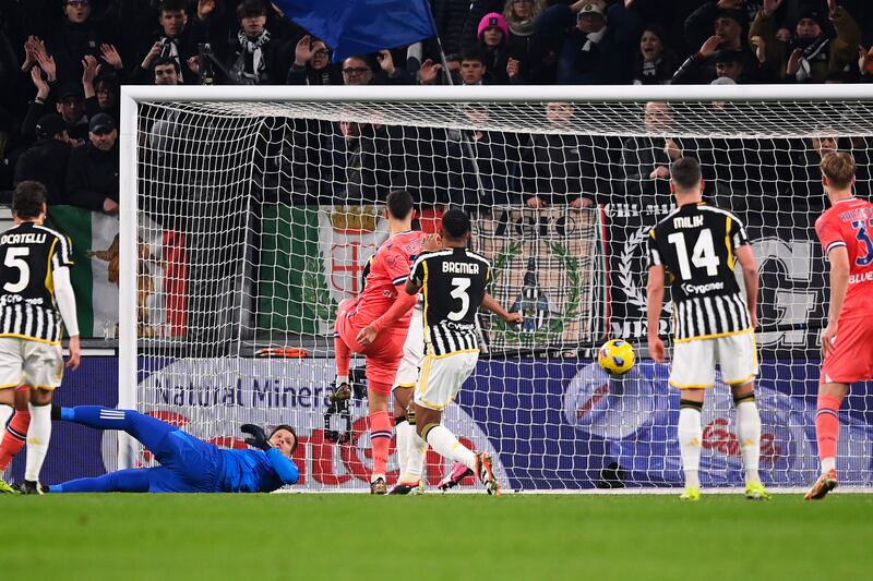 Giannetti gol Juventus Udinese