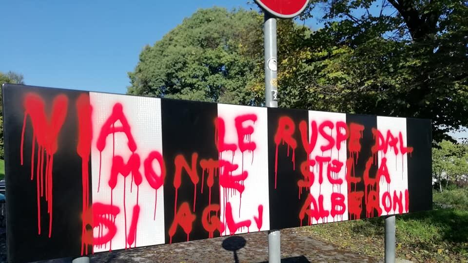 Vandali contro il Giardino dei giusti