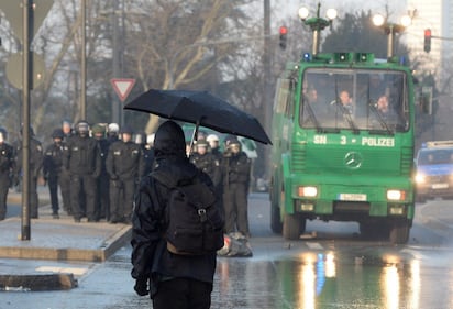 Blockupy, scontri a Francoforte 5