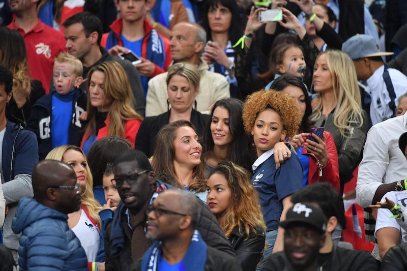 Le wag di Francia e Portogallo, le immagini 18