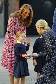 Il primo giorno di scuola della Principessa Charlotte: foto 1