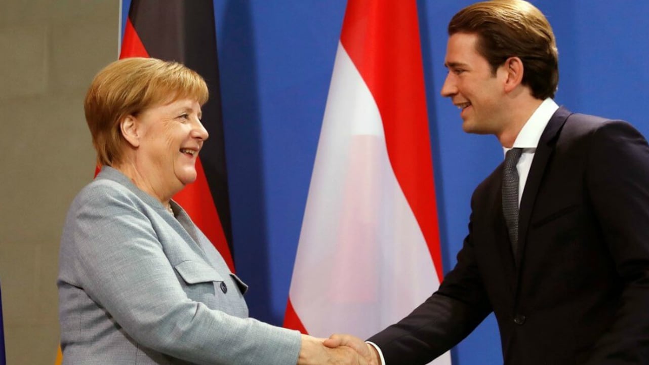 Exit poll: Merkel in testa, in Austria cresce Kurz, Le Pen primo partito
