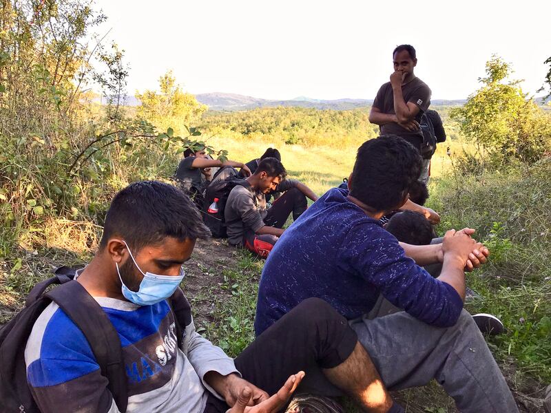 I migranti sulla rotta balcanica 7