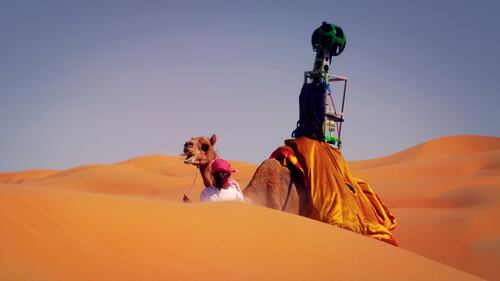Google arriva nel deserto, a dorso di cammello 4