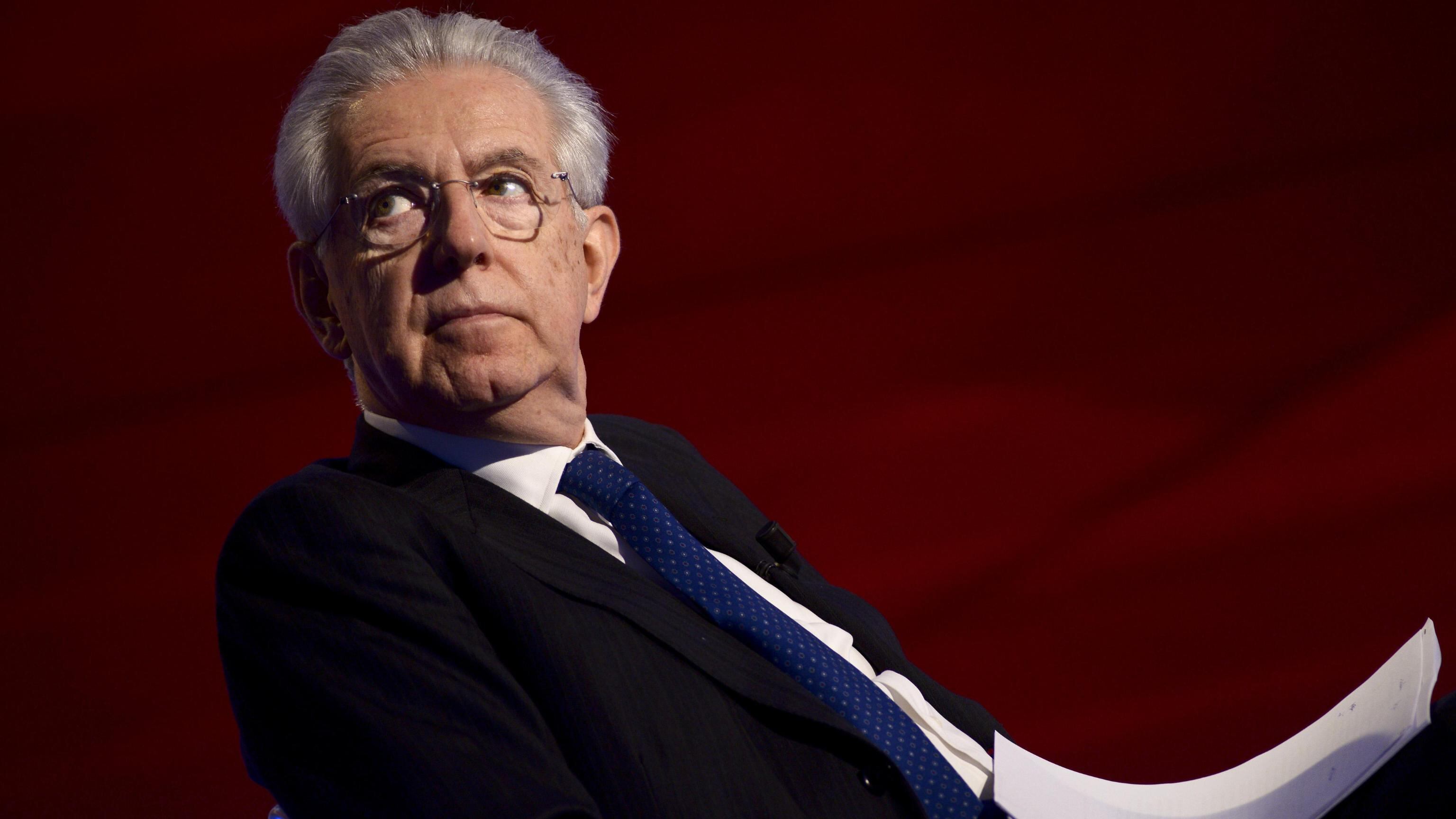 Monti in confusione: da candidato scopre che le tasse sono troppe