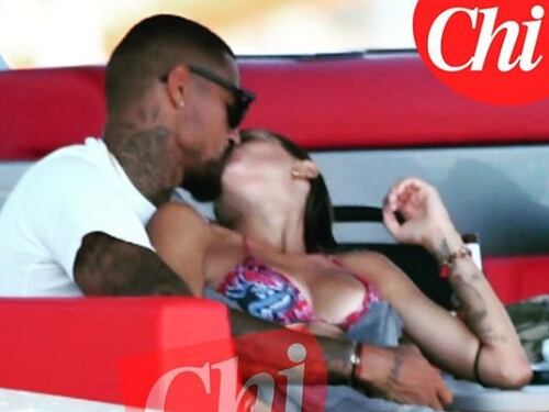 Melissa Satta e Boateng, arriva il bacio che sancisce il ritorno di fiamma