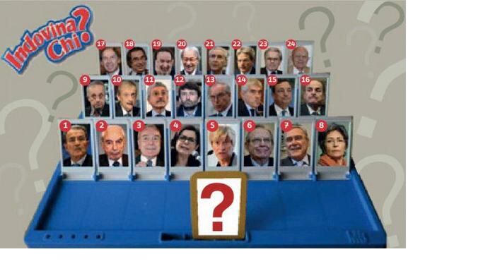Da Prodi a Draghi quel tormentone su Indovina chi?