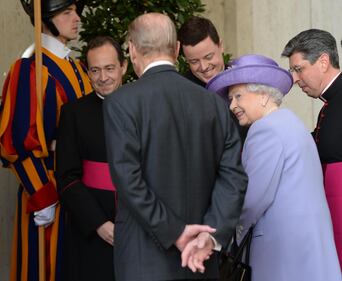 Elisabetta II e Papa Francesco 6