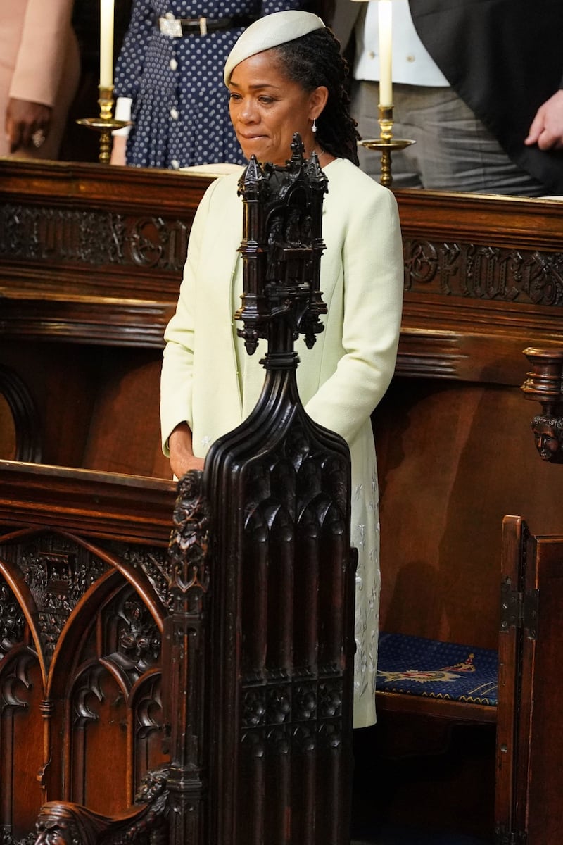 Harry e Doria Ragland al Royal Wedding: le foto 5