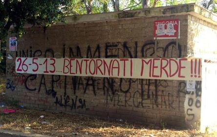 Contestazioni per la Roma 1