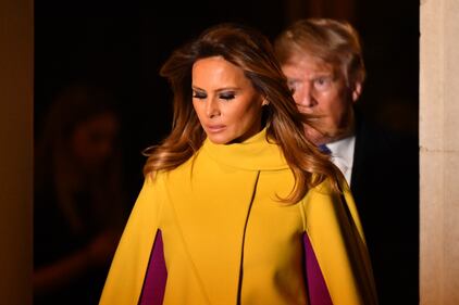 Il presidente Trump e la First Lady al Summit in UK  4