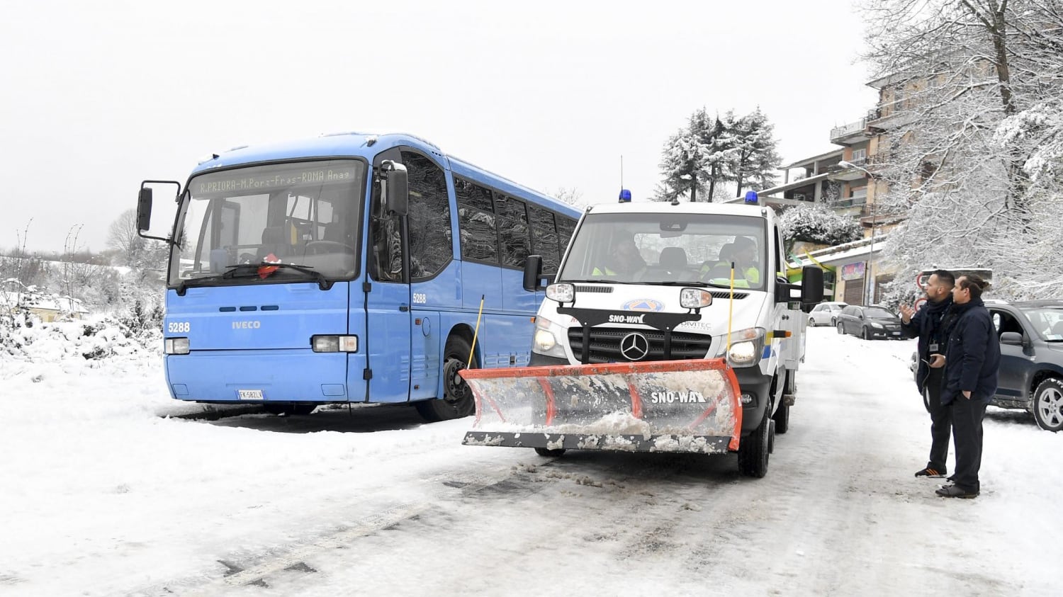 Burian, termometri giù di 10° Pronte le task force anti-gelo