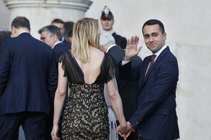 Salvini-Di Maio e le fidanzate al Quirinale per le celebrazioni del 2 giugno 7