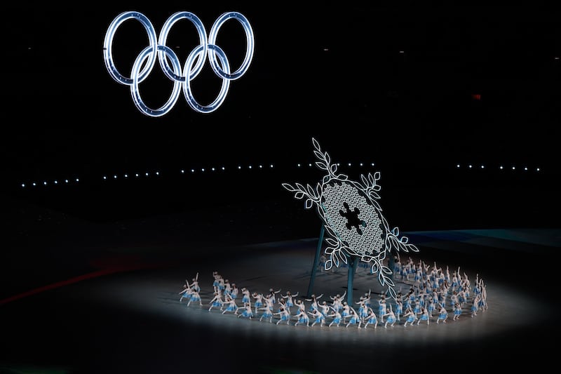 Cerimonia di apertura dei Giochi olimpici invernali Pechino 2022 10