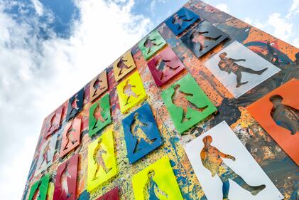 Le opere d'arte del parco giochi "Padre Minozzi" di Amatrice 9
