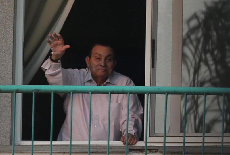 La vita del dittatore egiziano Hosni Mubarak 7
