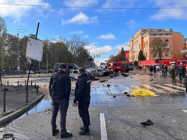 Raid su Kiev, capitale ucraina nel mirino dei russi 13