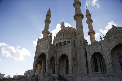 Papa Francesco visita la moschea di Baku 13