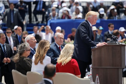 Trump sbarca a Tel Aviv 6