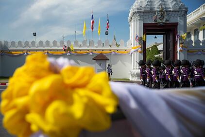 Bangkok, i preparativi per la cerimonia d'incoronazione del Re 13