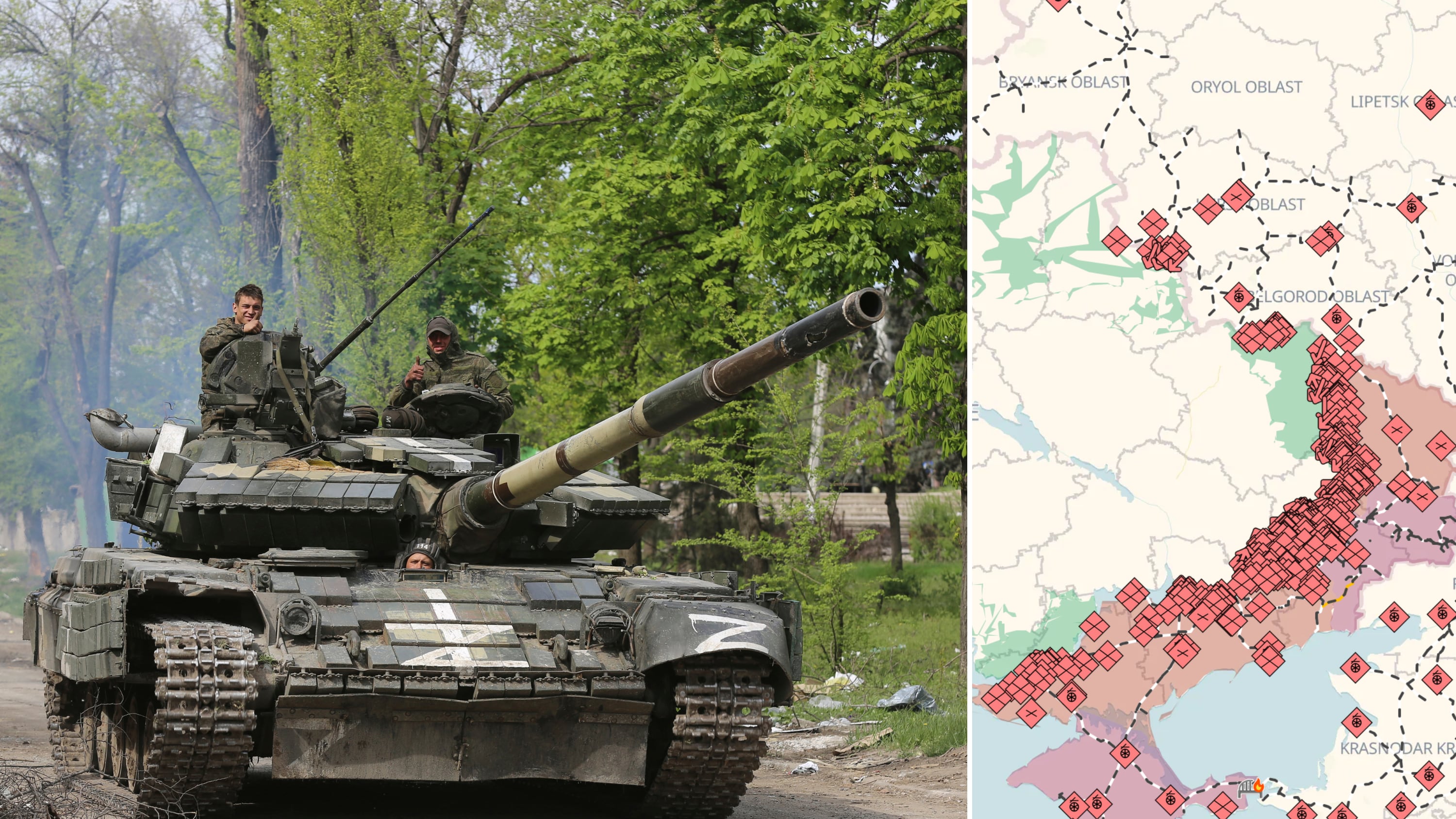 La mappa ucraina che svela la vera linea del fronte: "Così smascheriamo le fake news sull'avanzata russa"