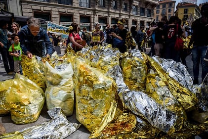 A Milano la marcia per i diritti dei migranti 2