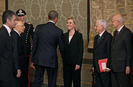 Napolitano riceve Obama al Quirinale 7