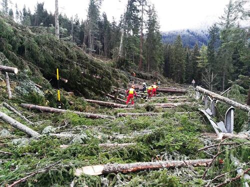 Maltempo, quattro tempeste al giorno hanno colpito l'Italia in autunno