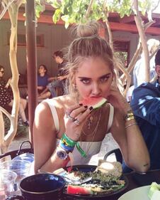 Il look sexy di Chiara Ferragni al Coachella Festival 4