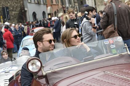 Mille Miglia, a Brescia il tradizionale rito della punzonatura 19