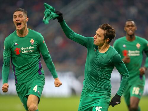 Serie A, Milan ko amaro con la Fiorentina. Il Napoli vince 1-0