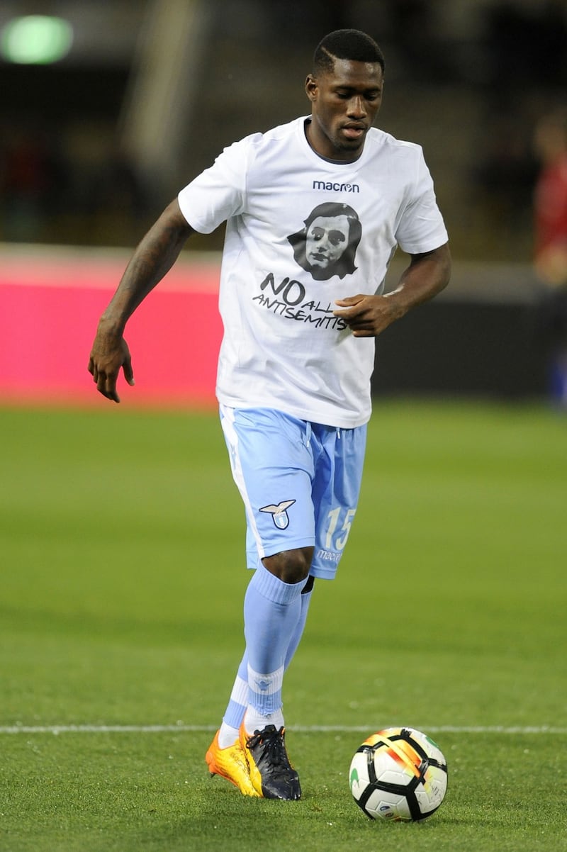 Lazio a Bologna con la maglia di Anna Frank 19