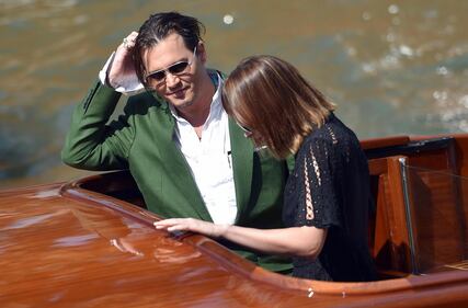 Mostra del Cinema di Venezia, l'arrivo di Johnny Depp 15