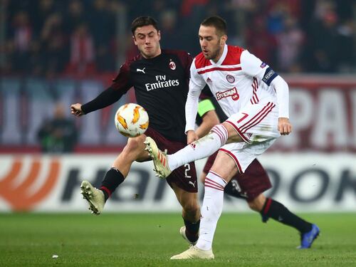 Europa League, debacle Milan: l'Olympiakos vince 3-1 e fa fuori i rossoneri