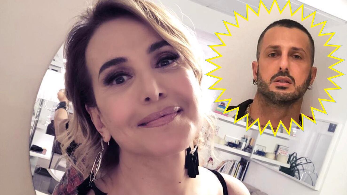 Fabrizio Corona dalla D'urso per chiederle scusa