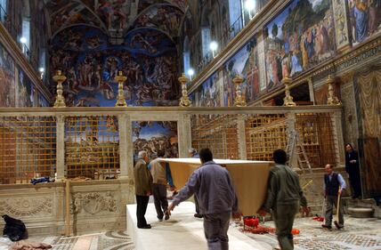 Cappella Sistina: verso il Conclave 10