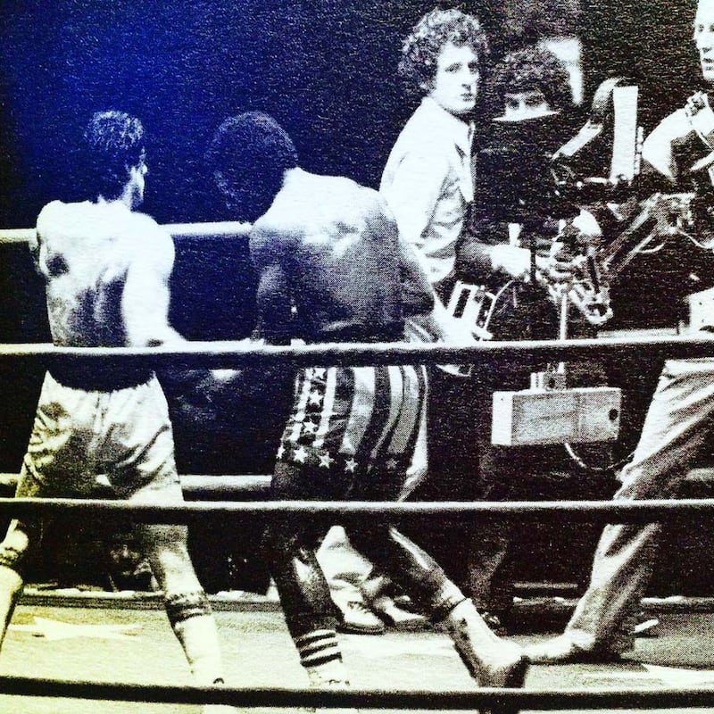 Sylvester Stallone nelle foto di scena di Rocky 12